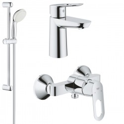 Комплект для душа со смесителем Grohe BauLoop 118111 (32816000,23159000,27598000)