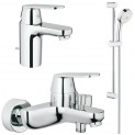 Комплект для ванной со смесителем Grohe Eurosmart Cosmopolitan 121655 (32831000,32825000,27786002)