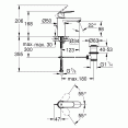 Комплект для ванной со смесителем Grohe Eurosmart Cosmopolitan 121656 (32831000,23325000,27926001)