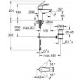 Комплект для ванной со смесителем Grohe Eurosmart 123570N (33300003,33265003,27853001)