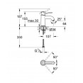 Комплект для душа со смесителем Grohe BauClassic 124404D (32867000,23162000,27853001)