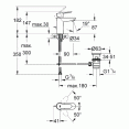 Комплект для ванной со смесителем Grohe Bauedge 23334-23328 (23334000,23328000,27598001) 122271