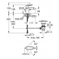 Смеситель для биде Grohe BauEdge New 23331001