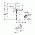 Смеситель для биде Grohe Bauloop 23338000