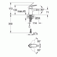 Смеситель для биде Grohe Eurosmart Cosmopolitan 32840000