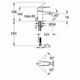 Смеситель для биде Grohe Eurostyle Cosmopolitan 33566002