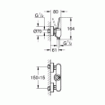 Смеситель для душа с подключением шланга Grohe Eurodisc Joy 23430LS0