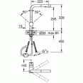 Смеситель для кухни с выдвижным изливом Grohe Minta 30274000