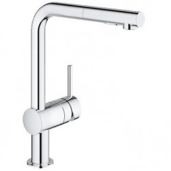 Смеситель для кухни с выдвижным изливом Grohe Minta 30274000