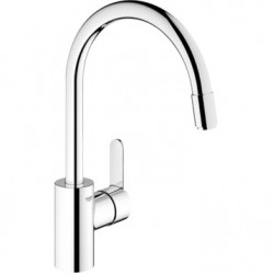 Смеситель для кухни с выдвижным изливом Grohe Eurostyle Cosmopolitan 31126002