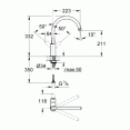 Смеситель для кухни Grohe Bauedge 31367000