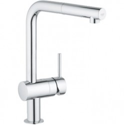 Смеситель для кухни с выдвижным изливом Grohe Minta 32168000