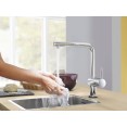 Смеситель для кухни с выдвижным изливом Grohe Minta 32168000