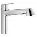 Смеситель для кухни с выдвижным изливом Grohe Eurodisc Cosmopolitan 32257002