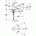 Смеситель для кухни Grohe Euroeco 32750000