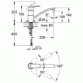 Смеситель для кухни Grohe Eurosmart Cosmopolitan 32842000