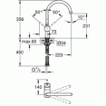 Смеситель для кухни Grohe Minta 32917KS0 черный