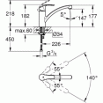 Смеситель для кухни Grohe Eurosmart 33281002