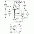 Смеситель для раковины Grohe Eurocube 23135000