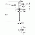 Смеситель для раковины Grohe BauFlow 23165000