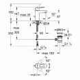 Смеситель для раковины Grohe Bauloop 23335000