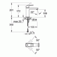 Смеситель для раковины Grohe Eurocube 23446000