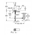 Смеситель для раковины Grohe Eurocube Joy 23654000