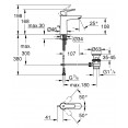 Смеситель для раковины Grohe BauEdge 23758000