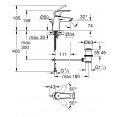 Смеситель для раковины низкий Grohe Eurosmart 2021 23965003