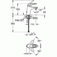 Смеситель для раковины Grohe Eurostyle New 33557003