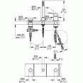 Смеситель для ванны на бортик Grohe Eurocube 19966000