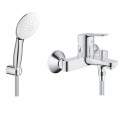 Смеситель для ванны с душевым гарнитуром Grohe Bauedge 2333426084