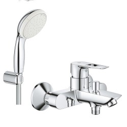 Смеситель для ванны с душевым гарнитуром Grohe BauLoop New 2360227799