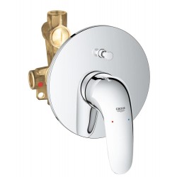 Смеситель для ванны встраиваемый без излива Grohe Eurostyle 23730003