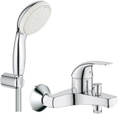 Смеситель для ванны с душевым гарнитуром Grohe BauCurve 2359926084