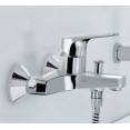 Смеситель для ванны с изливом Grohe Bauflow 32811000