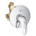 Смеситель для ванны встраиваемый без излива Grohe Eurostyle New 33637003