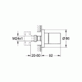 Вентиль для душа Grohe Grohtherm 3000 Cosmopolitan 19470000