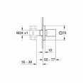 Вентиль для душа Grohe Eurocube 19910000