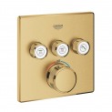Термостат для душа встраиваемый без подключения шланга Grohe Grohtherm SmartControl 29126GN0 (холодный рассвет, золото матовое)