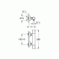 Термостат для душа с подключением шланга Grohe Grohtherm 1000 34065002