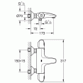 Термостат для ванны с изливом Grohe Grohtherm 1000 34155003 (34816003)